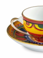 DOLCE & GABBANA Carretto Sicilian Espresso Cup & Saucer