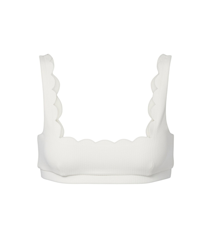 Photo: Marysia Mini Palm Springs scalloped bikini top