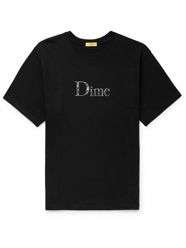 Photo: DIME - Xeno Logo-Print Cotton-Jersey T-Shirt - Black