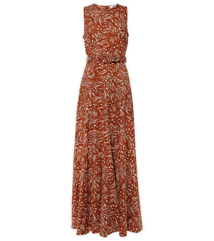 Photo: Diane von Furstenberg Elliot jacquard maxi dress