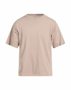Rick Owens Mens T-shirt Light brown