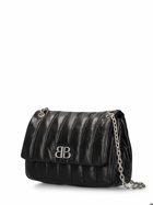 BALENCIAGA Mini Monaco Leather Shoulder Bag