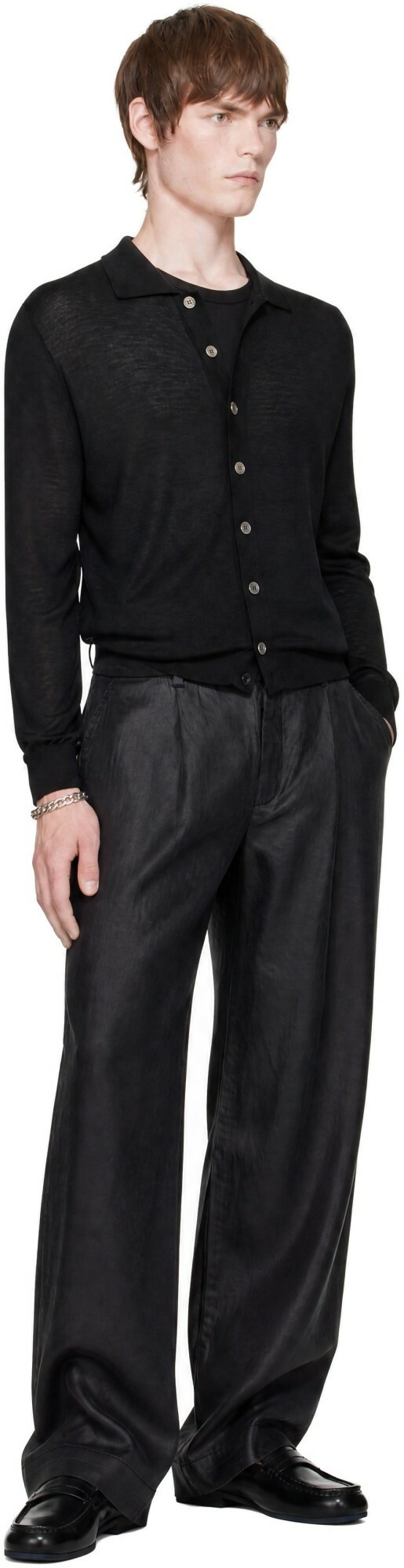OUR LEGACY Black Fall Cardigan