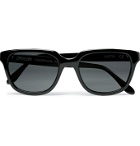 ahnah - Pletto Square-Frame Bio-Acetate Sunglasses - Black
