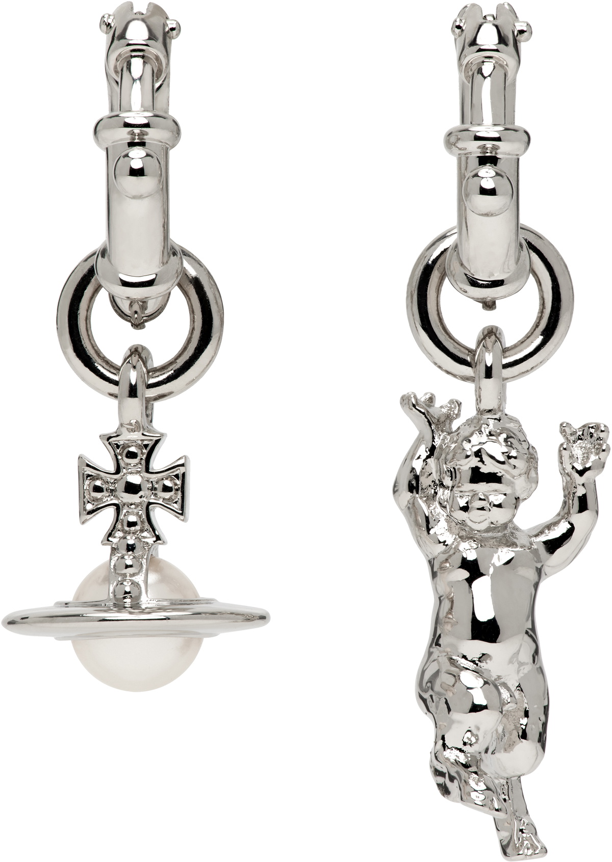 アクセサリー Vivienne Westwood Anglo Pearl earrings Vivienne Westwood Anglo Pearl Earrings Gold Pearls Women