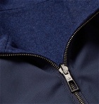 Loro Piana - Reversible Storm System Shell and Cashmere Bomber Jacket - Blue