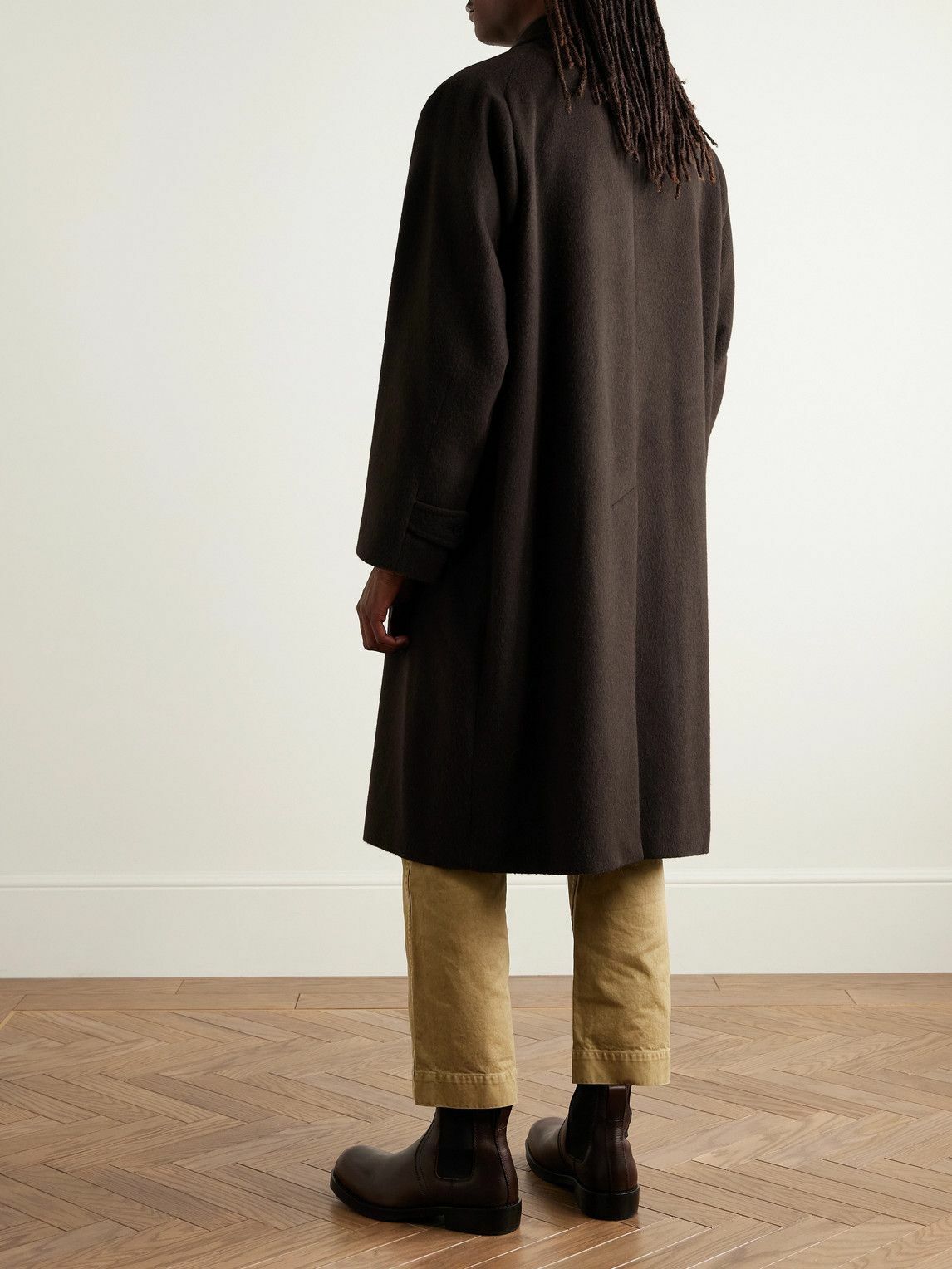 Auralee - Camel Hair Coat - Brown