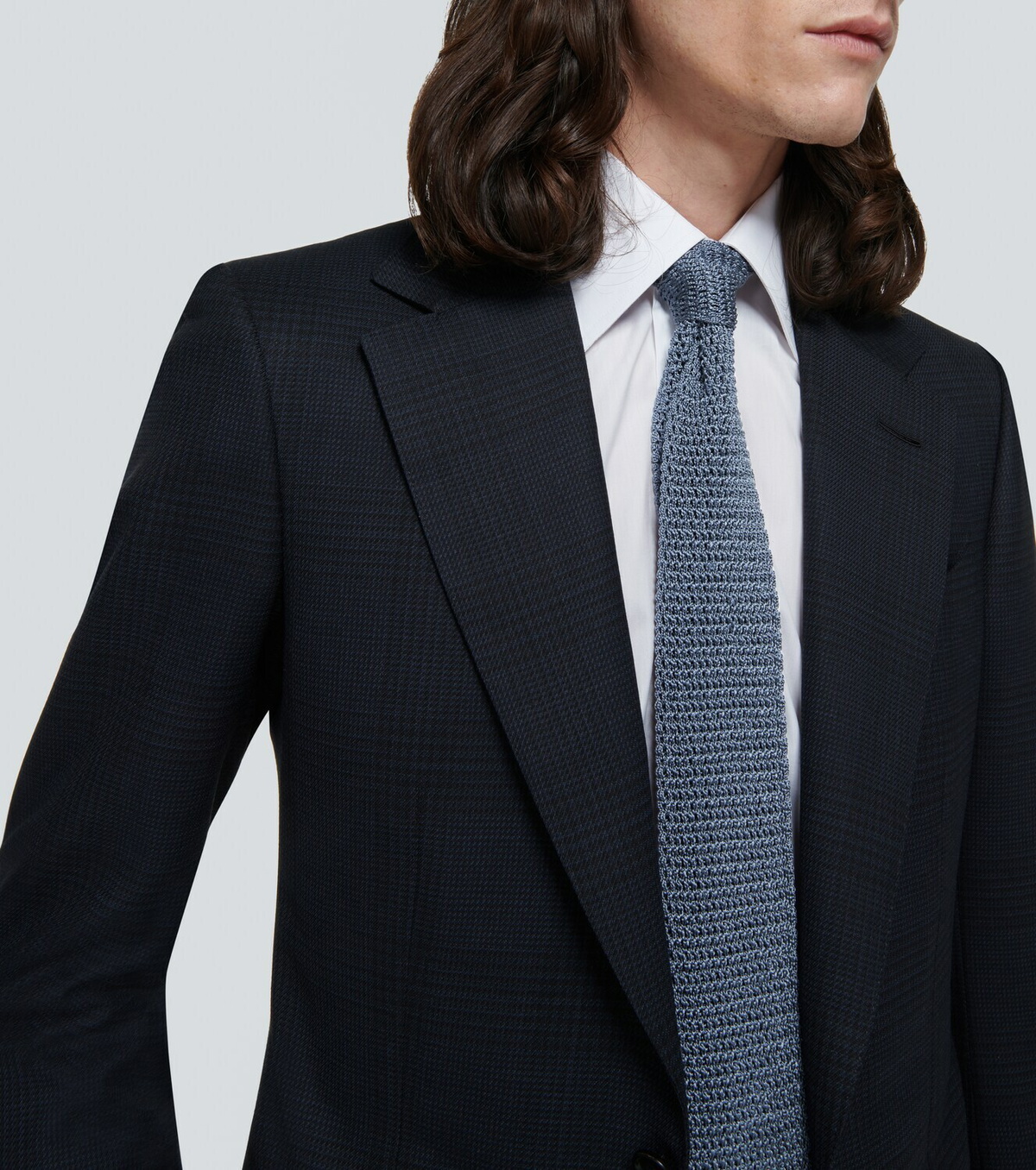 トムフォード　シルクニットタイ Tom Ford Knit silk tie TOM FORD