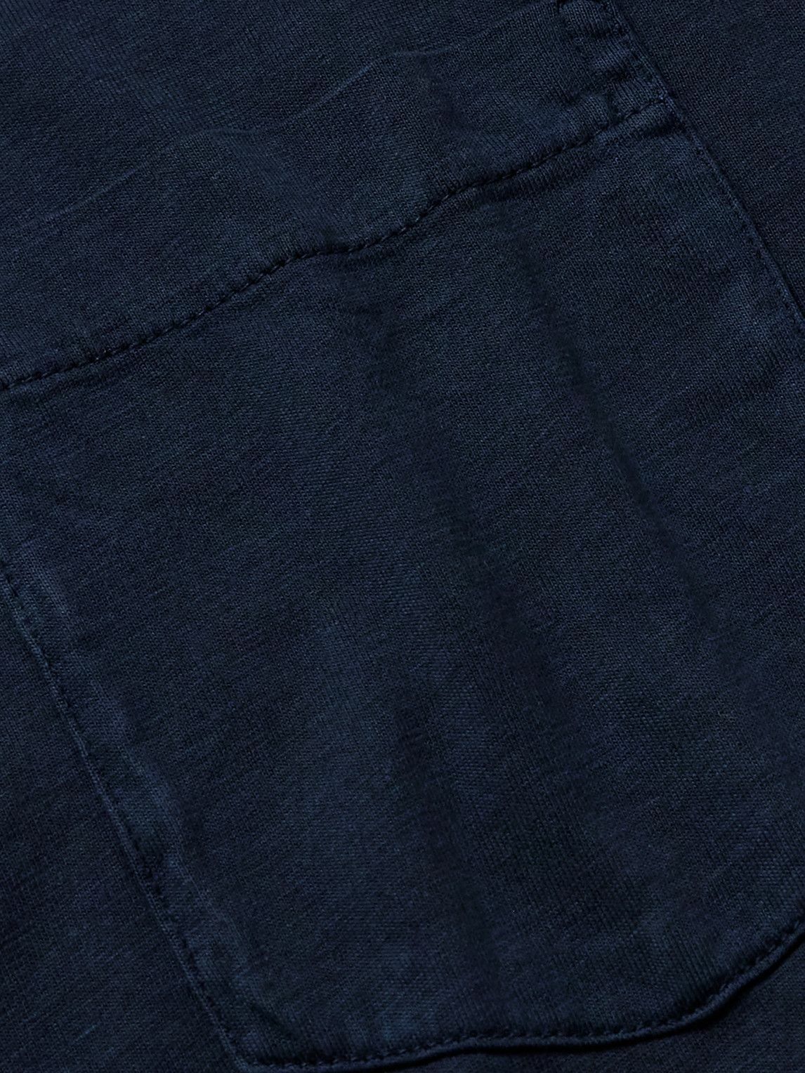 Hartford - Lyocell and Cotton-Blend Jersey T-Shirt - Blue