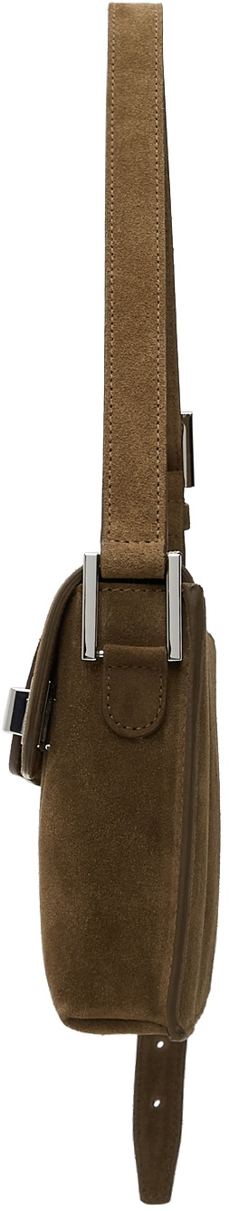 BY FAR Brown Suede Billy Bag By Far