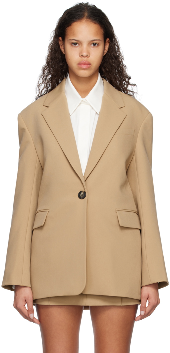 CAMILLA AND MARC Tan Sterling Blazer