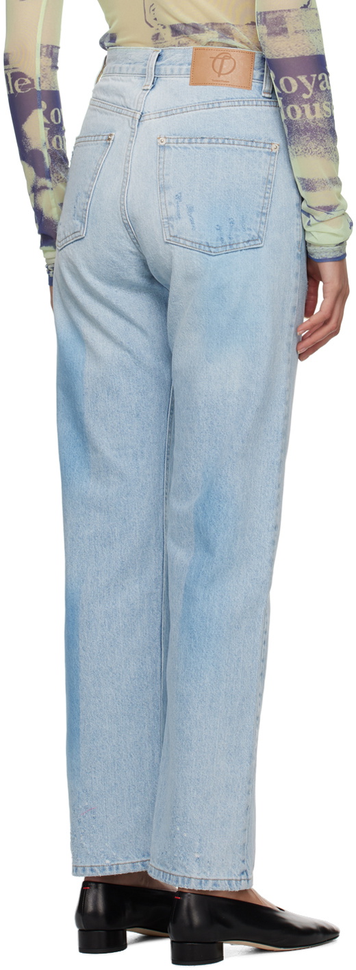 TheOpen Product Blue Shaded Jeans