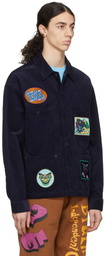 Brain Dead Navy Gardeners Jacket