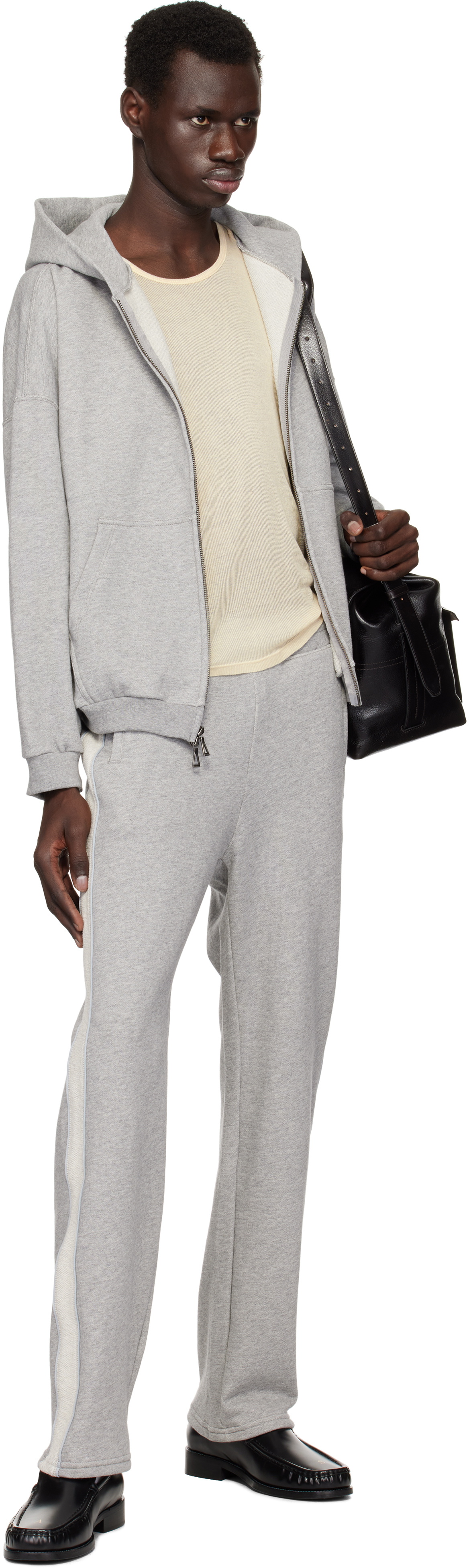John Elliott Gray Track Sweatpants