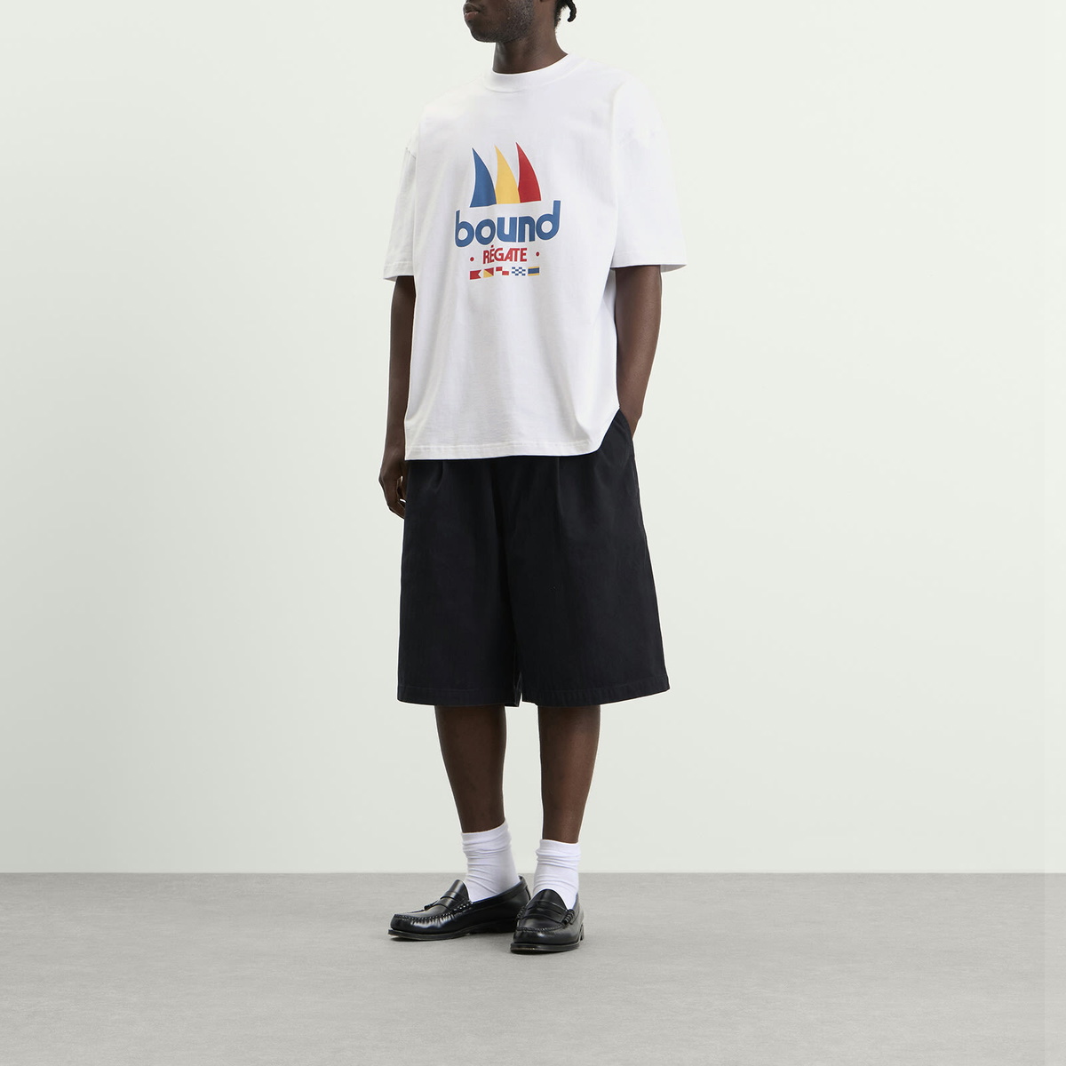 Bound Men's Regate T-Shirt in White