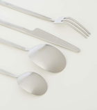101 Copenhagen Kogei 24-piece brushed steel flatware set