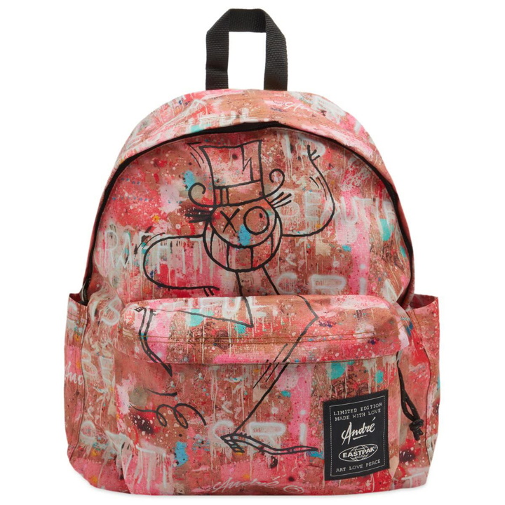 Photo: Eastpak x André Saraiva Day Pak'r Backpack in Beautiful Crime 