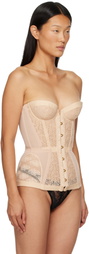 Agent Provocateur Off-White Mercy Corset
