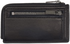 YOHJI YAMAMOTO Black Discord Mini Card Holder