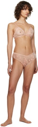 Le Petit Trou Pink Muflier Bra