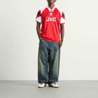 Adidas Men's Arsenal FC Home 92-94 Jersey Top in Red