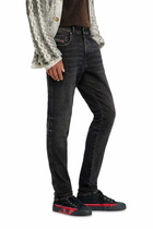 Diesel Slim Regular Waist 2062 D-Strukt Joggjeans - Jeans Mens in Black
