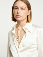 ZIMMERMANN - Faux Pearl Rope Lariat Necklace