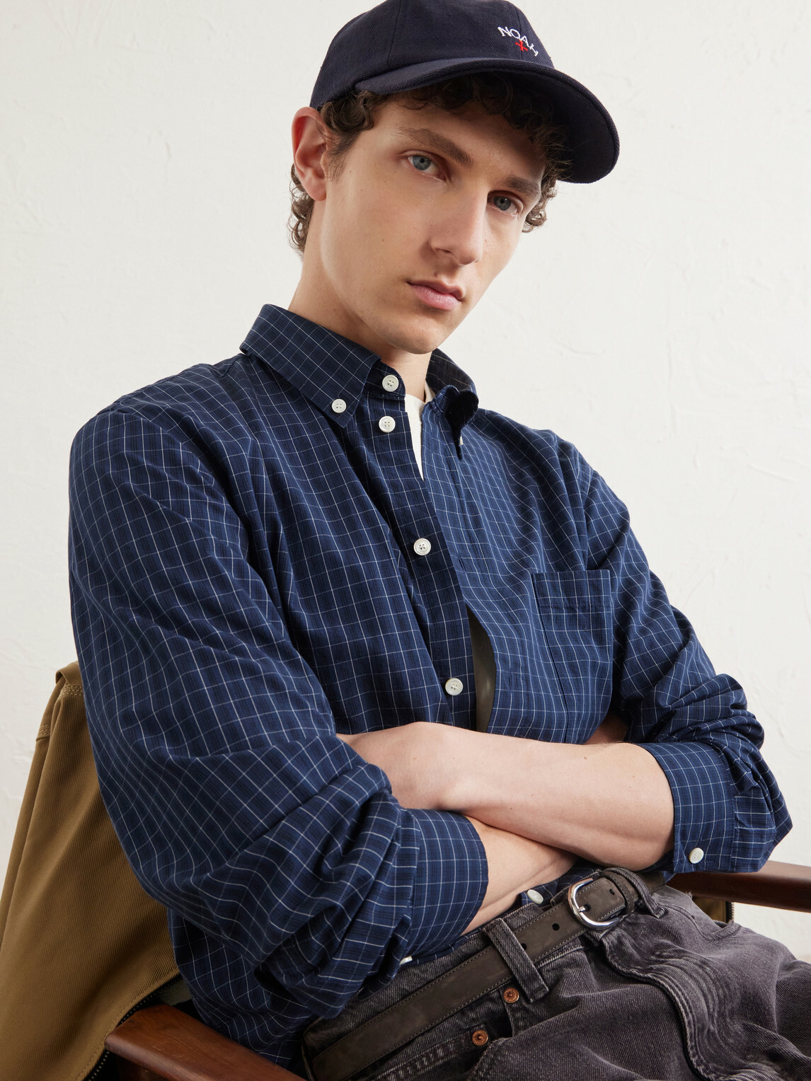 Noah - Logo-Embroidered Cotton-Twill Cap