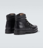 Manolo Blahnik Janka leather lace-up boots