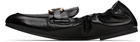 Ferragamo Black Elasticated Loafers