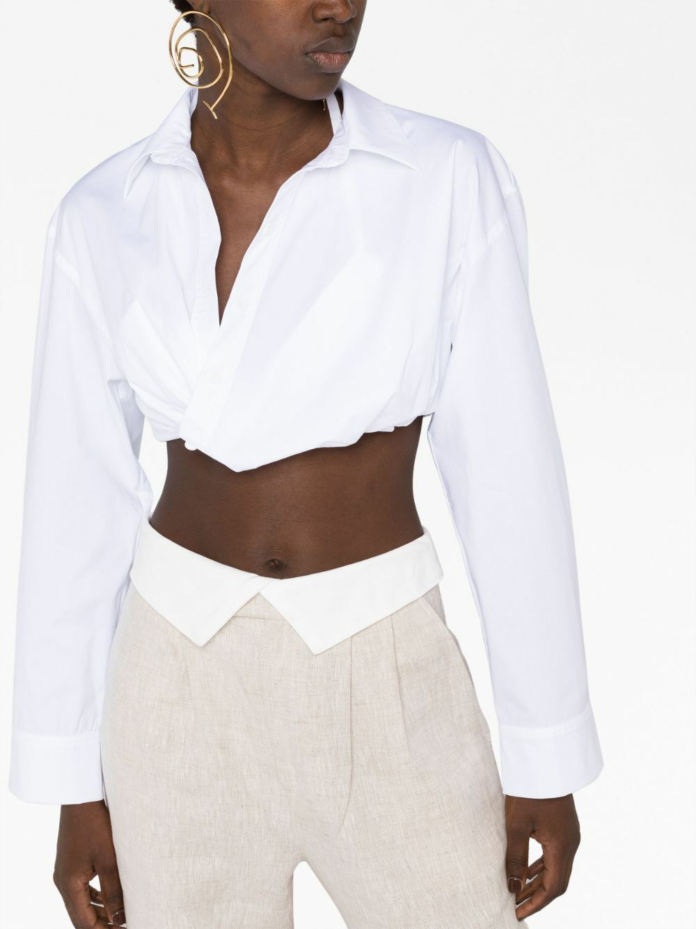 JACQUEMUS - La Chemise Bahia Courte Jacquemus