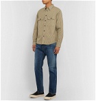 visvim - Handyman Checked Cotton and Linen-Blend Shirt - Neutrals