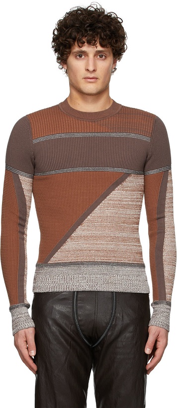 Photo: GmbH Brown Knit Sweater