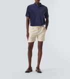 Ralph Lauren Purple Label Silk and linen shorts