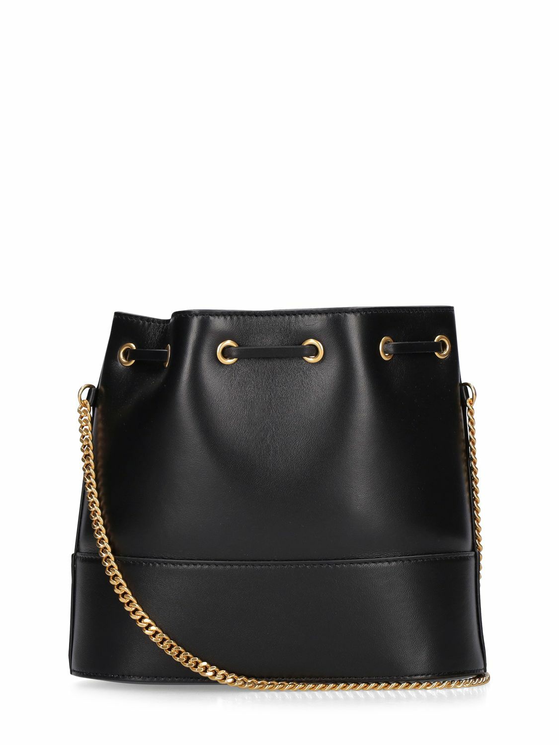 VALENTINO GARAVANI - V Logo Signature Leather Bucket Bag