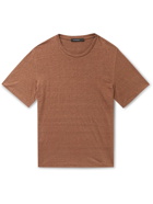 Ermenegildo Zegna - Linen T-Shirt - Brown