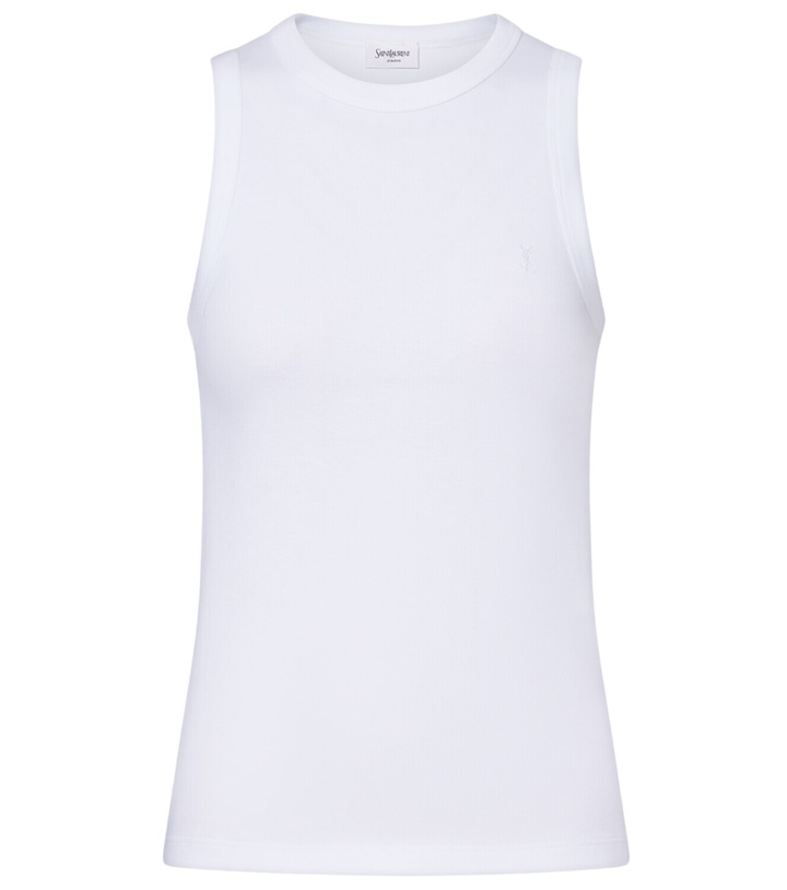 Photo: Saint Laurent Cassandre cotton T-shirt