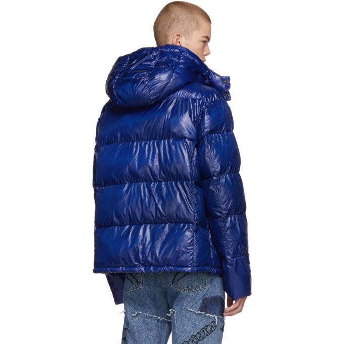 Champion blue discount puffer jacket