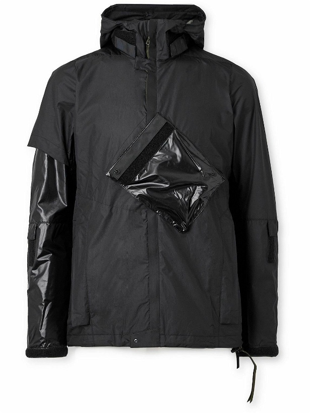 Photo: ACRONYM - J36-WS Spiked GORE-TEX WINDSTOPPER® and Shell Hooded Jacket - Black