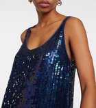 Velvet Alena sequined midi dress