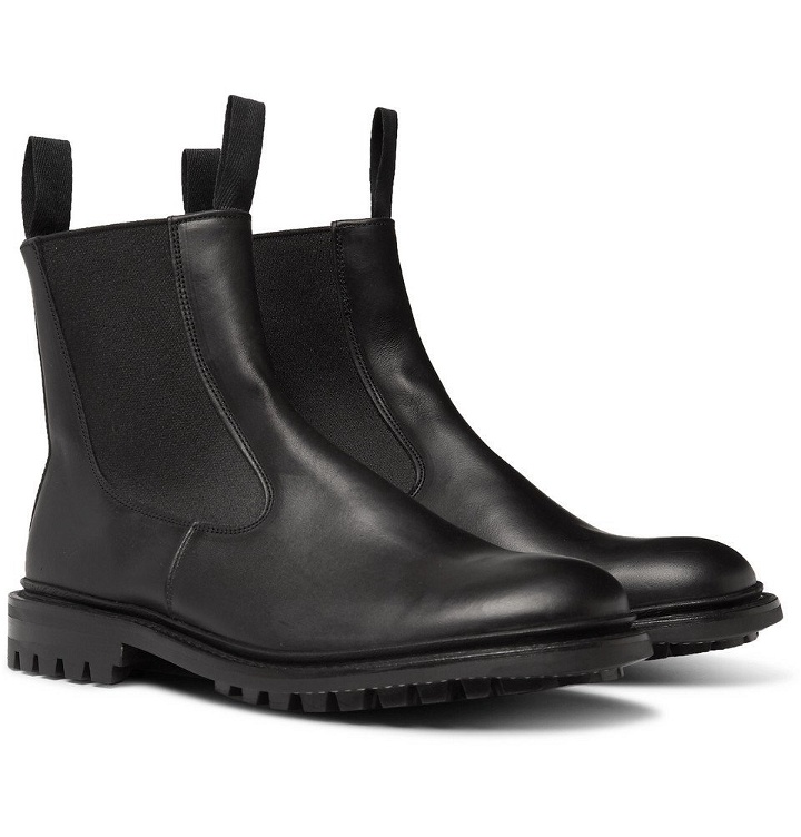 Photo: Tricker's - Stephen Leather Chelsea Boots - Black