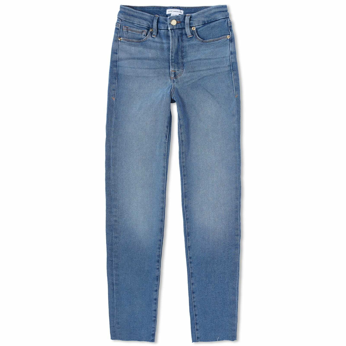 Good American Women's Denim Cargo Pants in Indigo Good American