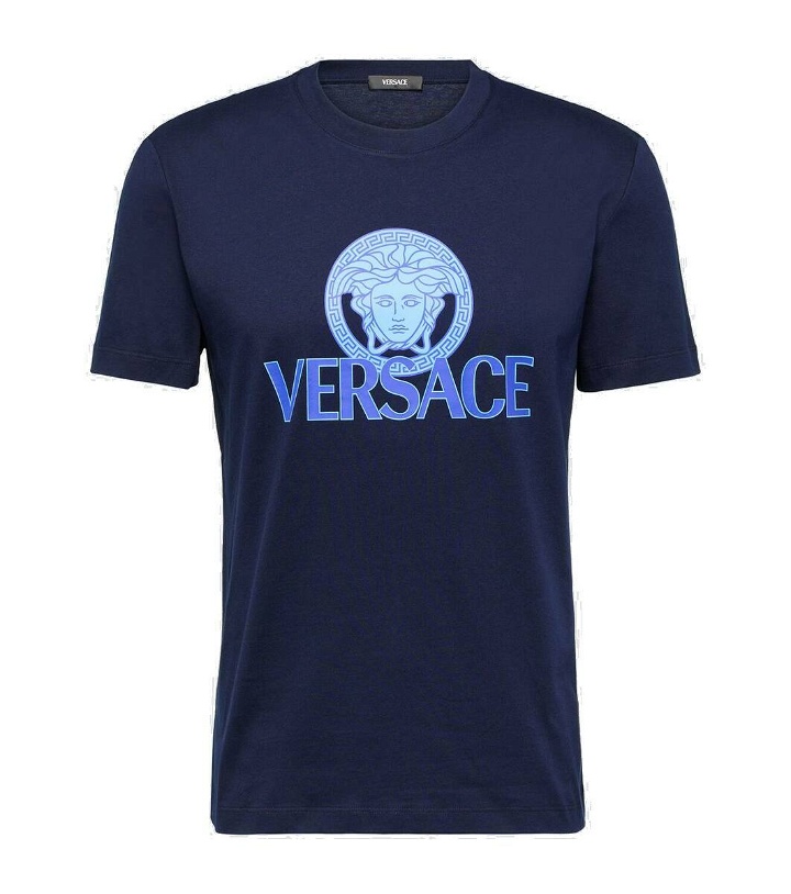 Photo: Versace Medusa cotton jersey T-shirt
