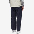 And Wander Men's x Maison Kitsuné Wool Pant in Navy