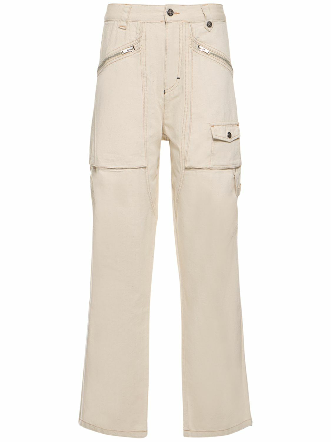 ISABEL MARANT - Paciane Cotton Blend Pants Isabel Marant