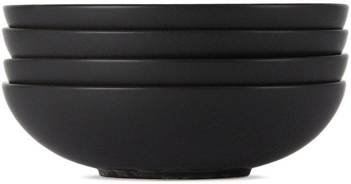 Photo: JAR CERAMISTES Blue & Black Tourron Pasta Bowl Set