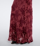 Rodarte Floral devoré maxi dress