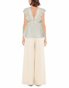 Manila Grace Womens Top in Beige