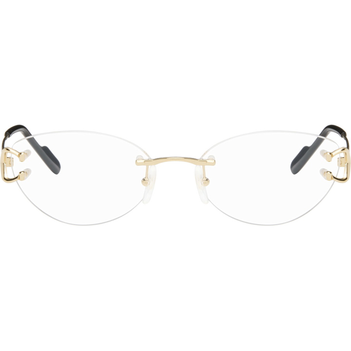 Photo: Cartier Gold Classic 'C de Cartier' Glasses