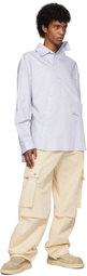 JACQUEMUS Gray 'The Cuadro' Shirt